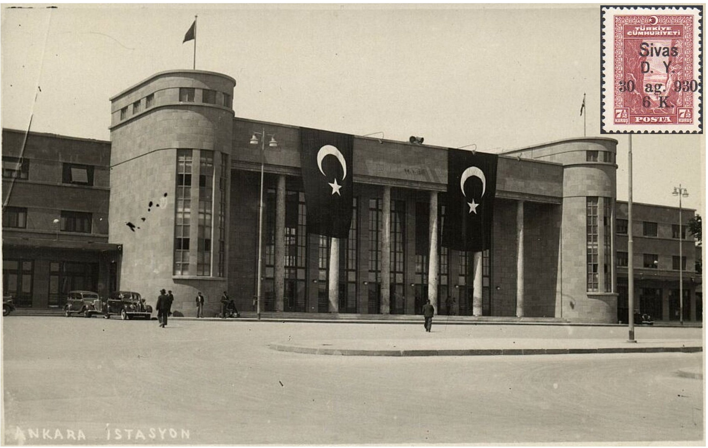 Turkey Ankara Railway Station Gare Bahnhof